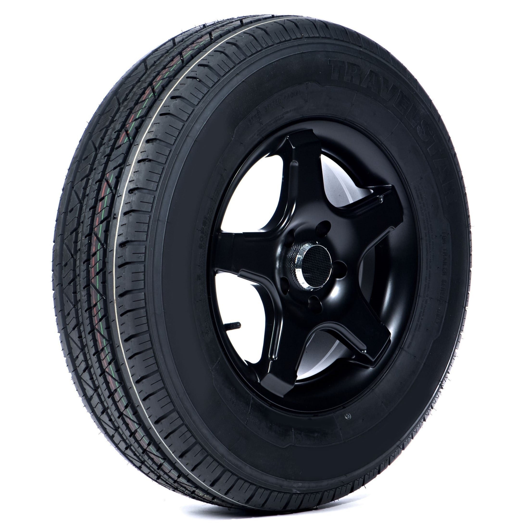 HF288 ST205/75R15 8 Ply 107M Load Range D Radial Trailer Tire - ST 205/75/15 205/75R15 (Tire Only)