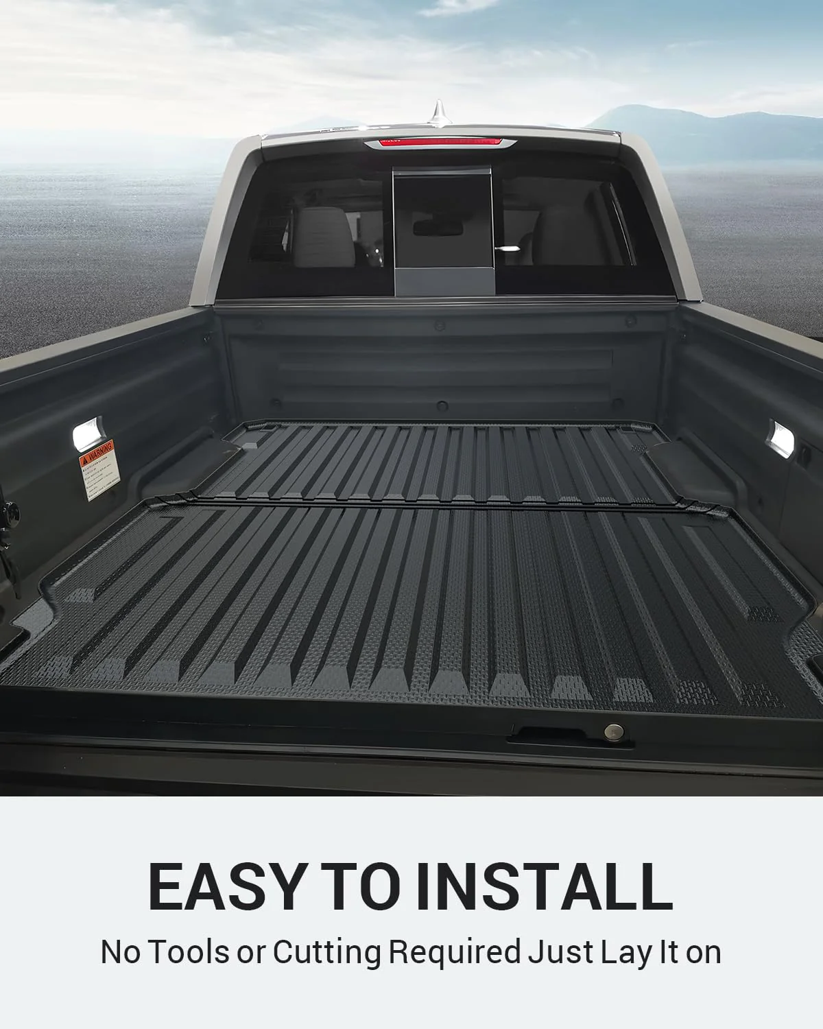 Ecarzo 5.3FT Bed Mat Compatible with 2017-2024 Honda