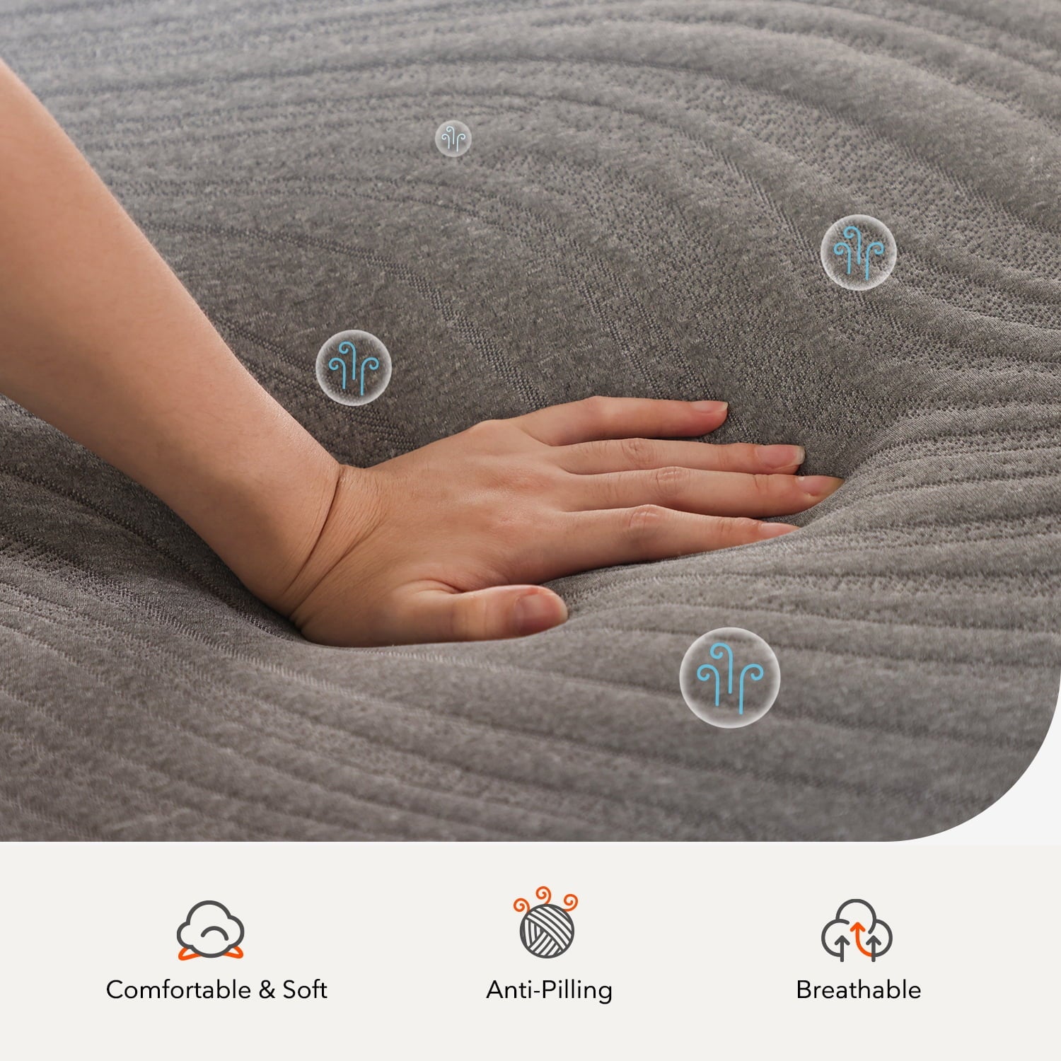 10 inch Queen Gel Memory Foam Mattress in a Box. Queen Size