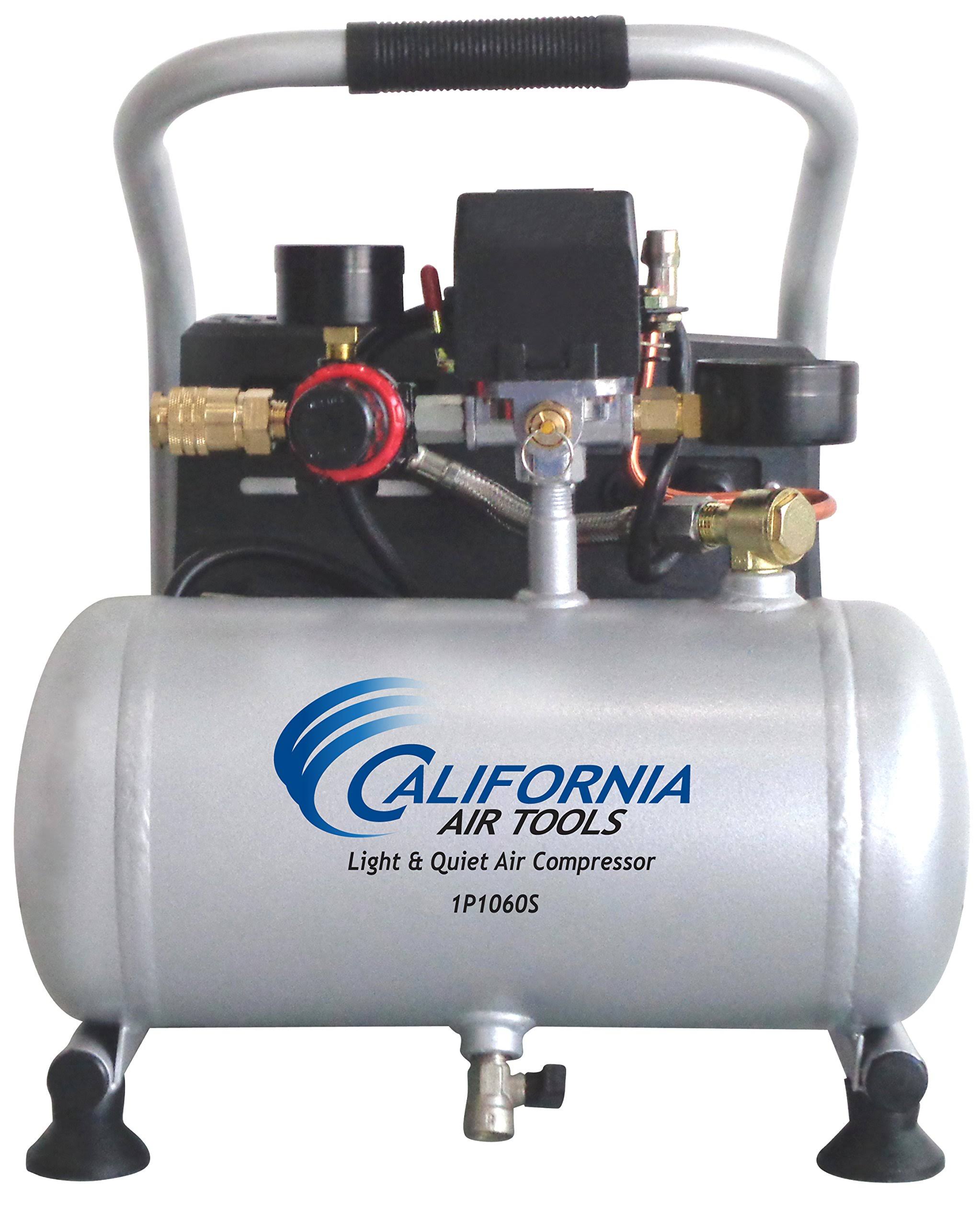 California Air Tools Light & Quiet 1p1060s Portable Air Compressor