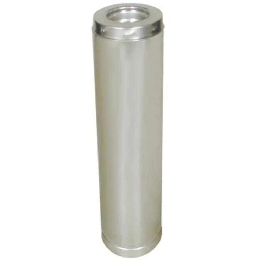 Supervent jsc6sa3 6-in x 36-in Insulated Double Wall Stainless Steel Chimney Pipe