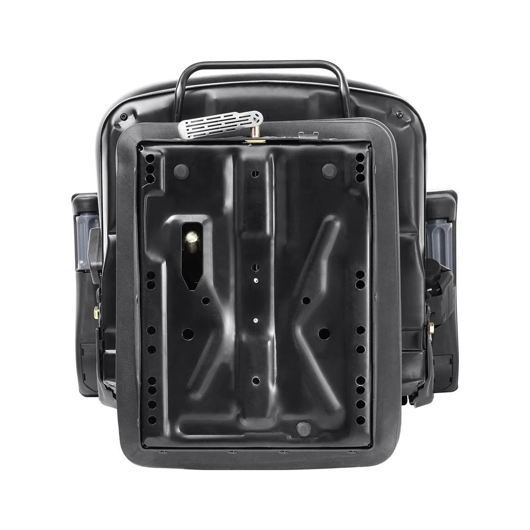 VEVOR Universal Tractor Seat Suspension Fold Down Forklift Seat with Adjustable Angle Back CCZYJZKFSAQDKKFORV0 - MadeInUSA