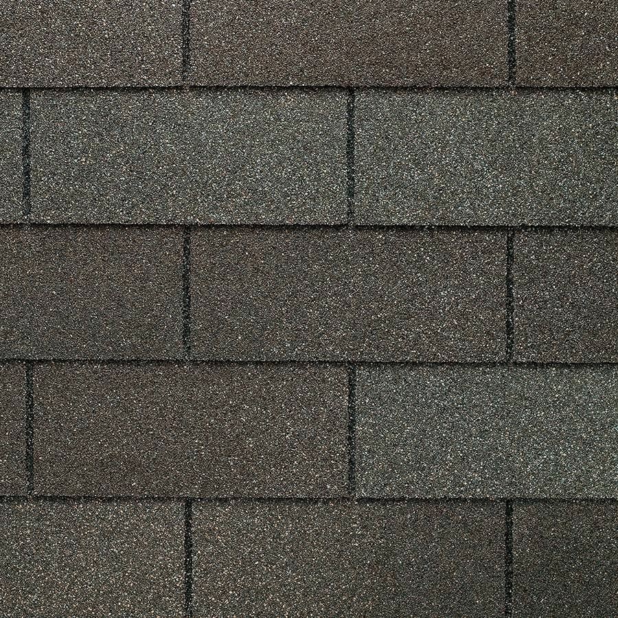 GAF Royal Sovereign Weathered Gray 3-Tab Roof Shingles (33.33-sq ft per Bundle) | 0202880-Instock