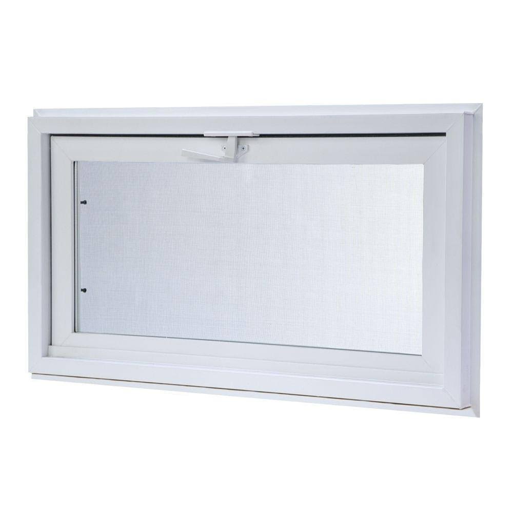TAFCO Windows 31.75 in. x 21.75 in. Hopper Vinyl Window