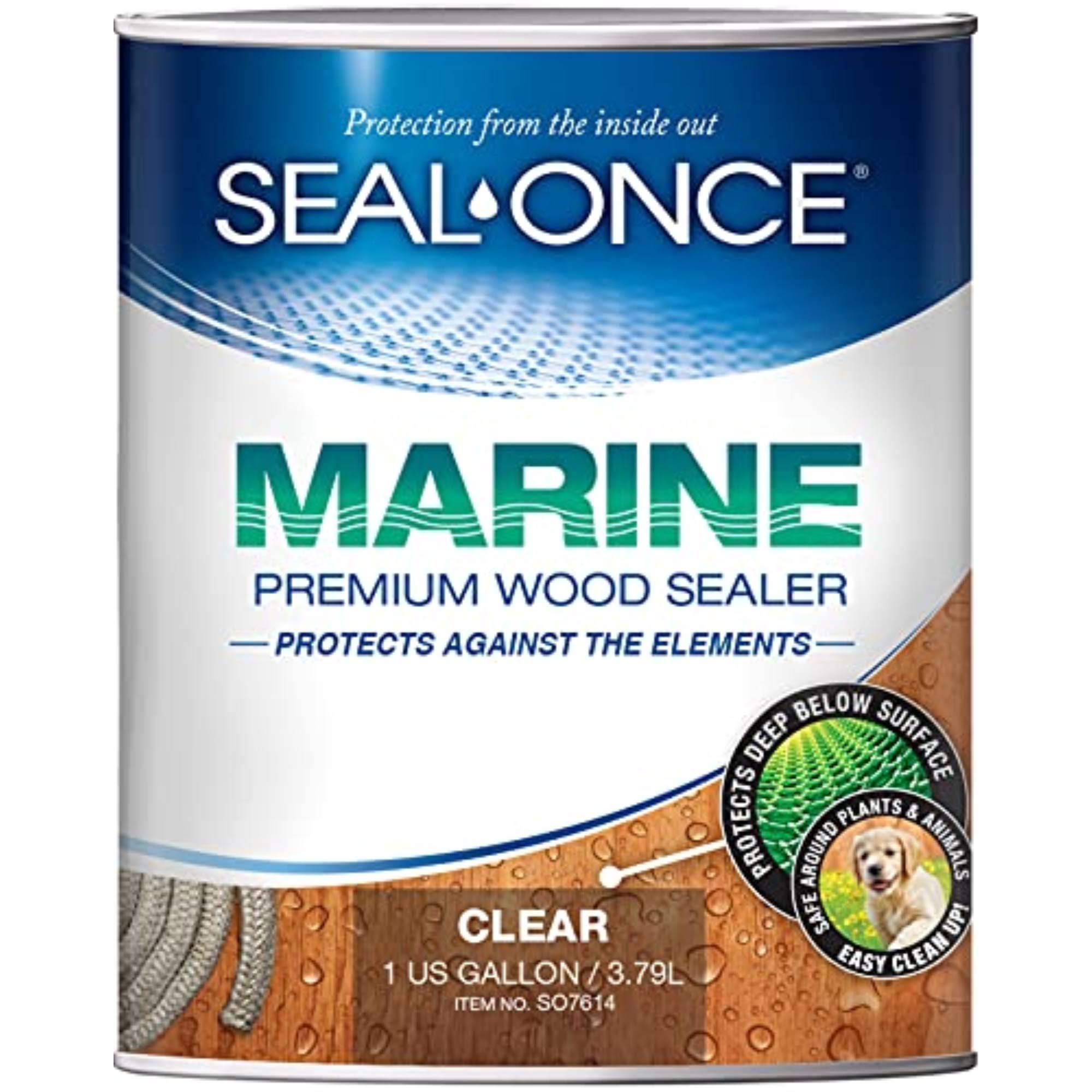 Seal-once - Marine Premium Wood Sealer (1 Gallon)