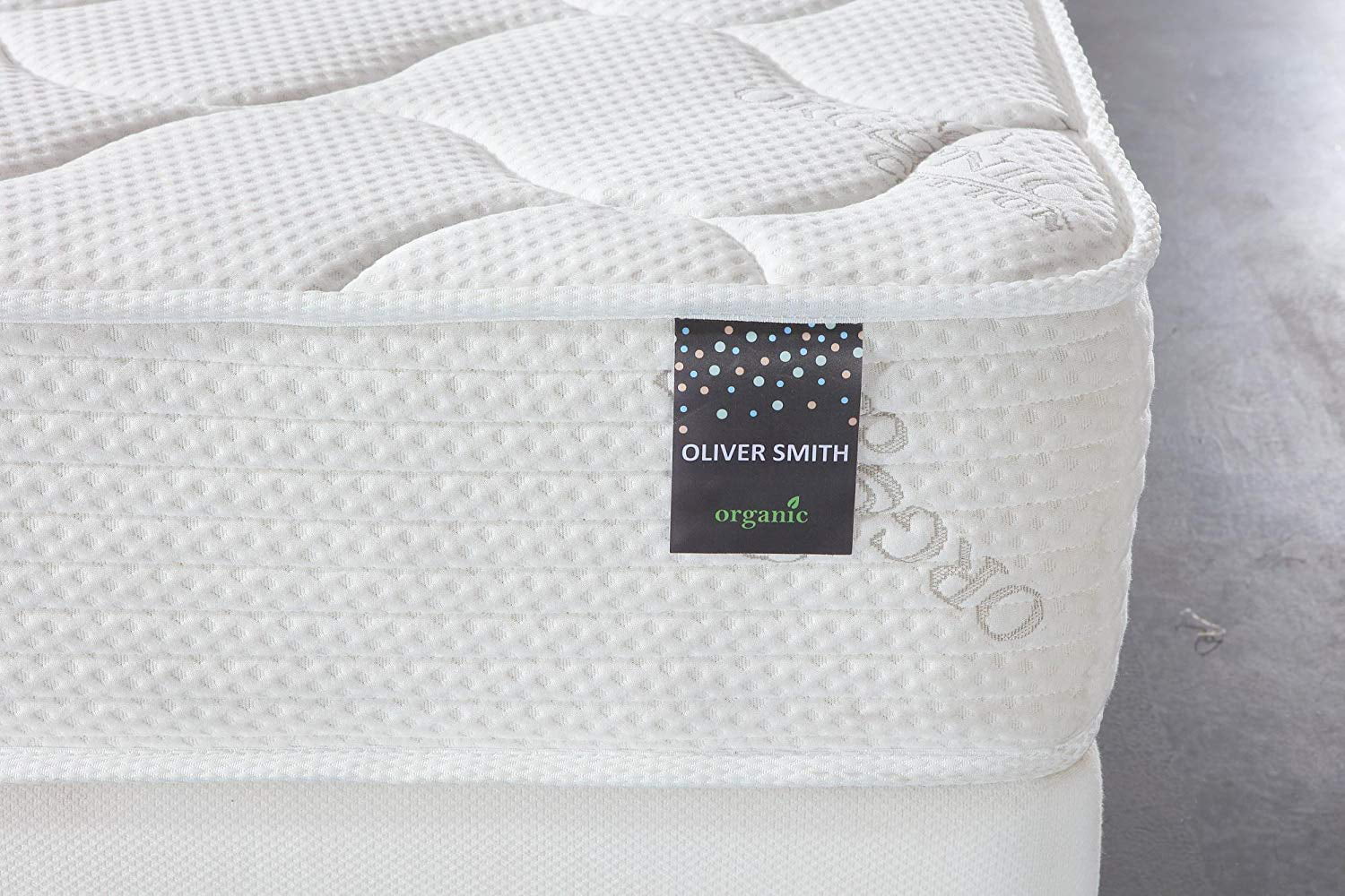 Smith? Organic Cotton 10 Spring & Foam Hybrid Mattress. Firm