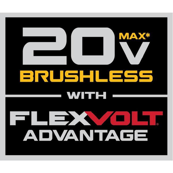 20V MAX Lithium Ion Cordless Brushless Reciprocating Saw with FLEXVOLT Advantage and FLEXVOLT 6.0Ah Battery