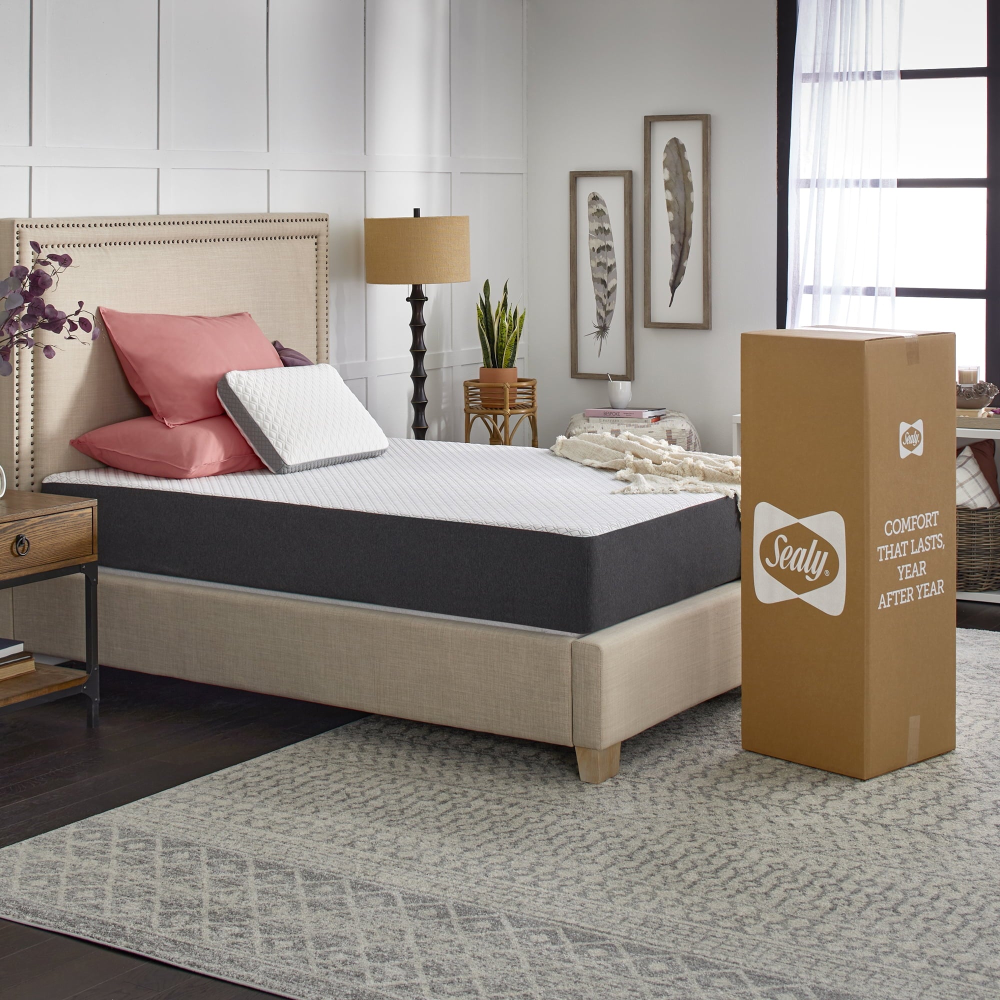 Cool & Clean 10 Gel Memory Foam Mattress. Queen