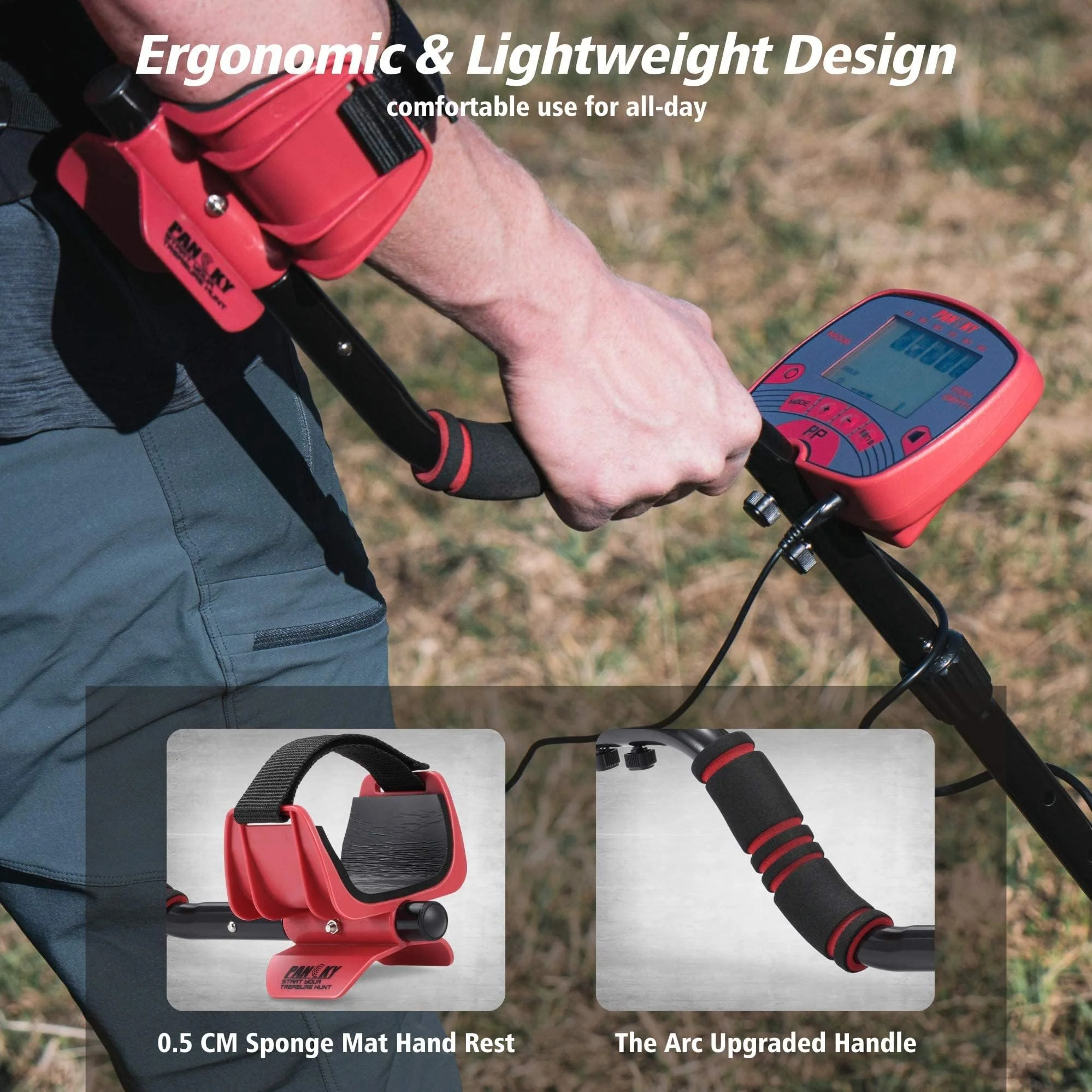 PANCKY Professional Higher Accuracy Metal Detector