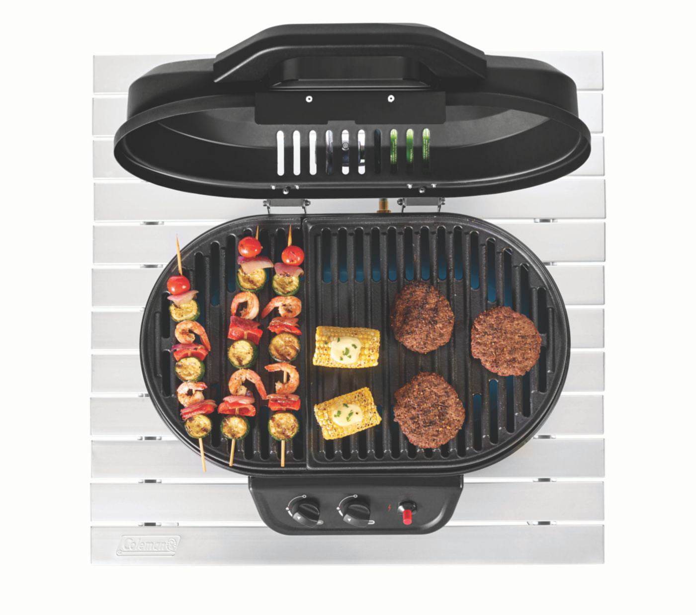 225 Tabletop Propane Gas Grill. Black