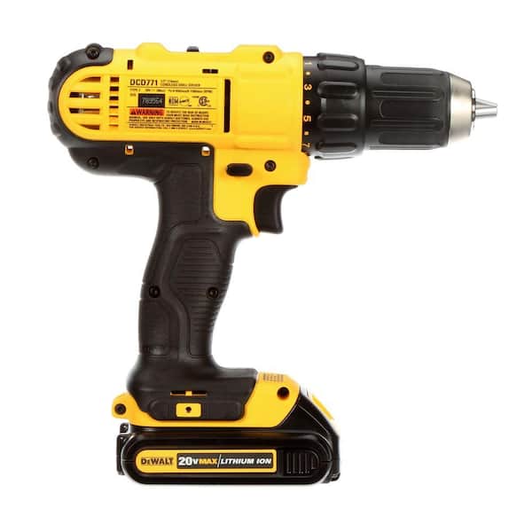 20V MAX Cordless 1/2 in. Drill/Driver. (2) 20V 1.3Ah Batteries. Charger and Bag