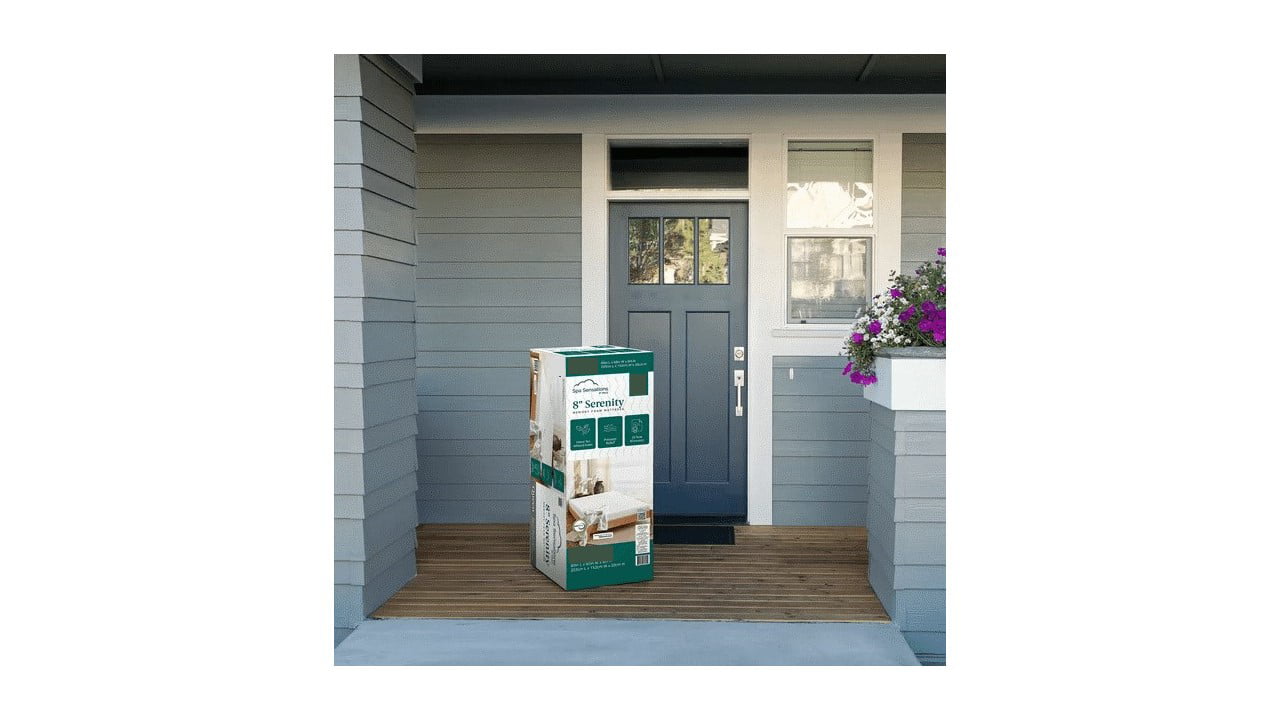 Sensations by Zinus Serenity 8 Memory Foam Mattress. Twin