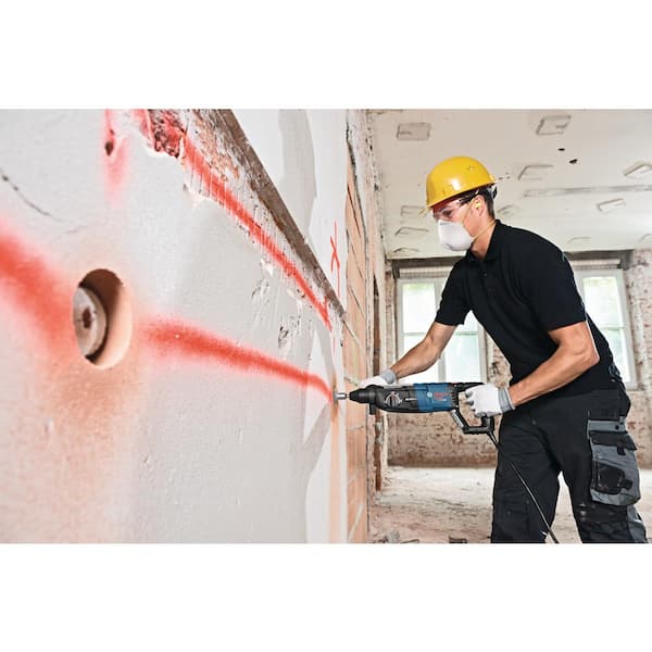 8.5 Amp Corded 1-1/8 in. SDS-Plus Variable Speed Concrete/Masonry Rotary Hammer Drill with Carrying Case