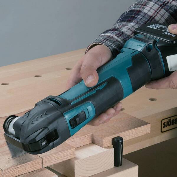 18V 5.0 Ah LXT Lithium-Ion Brushless Cordless Combo Kit 4-Piece and 18V LXT Variable Speed Oscillating Multi-Tool