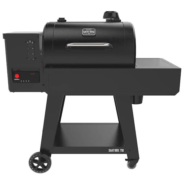 Oakford 790 Wifi Pellet Grill Smoker in Black