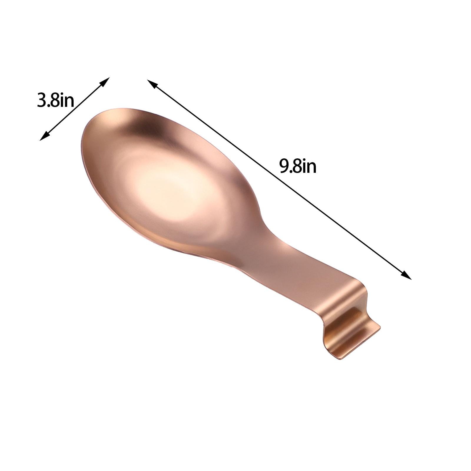 Holder Kitchen Utensils Accs Spoon Rest for Bar Coffee Station Cooking Rose Gold