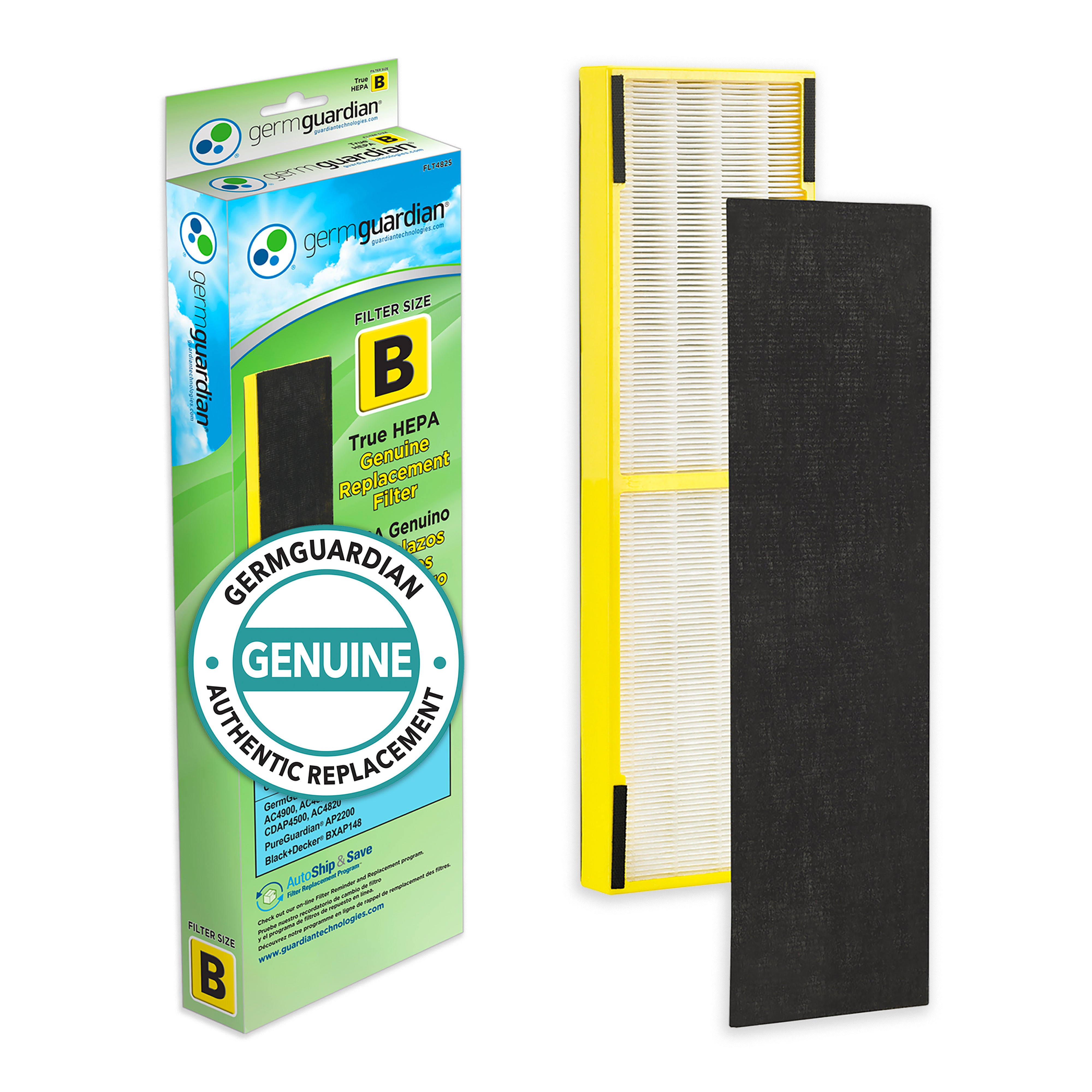 GermGuardian FLT4825 True HEPA Genuine Replacement Filter B