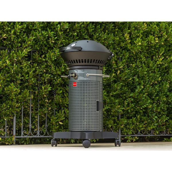 Element Hinged 2-Burner Propane Gas Grill in Gray