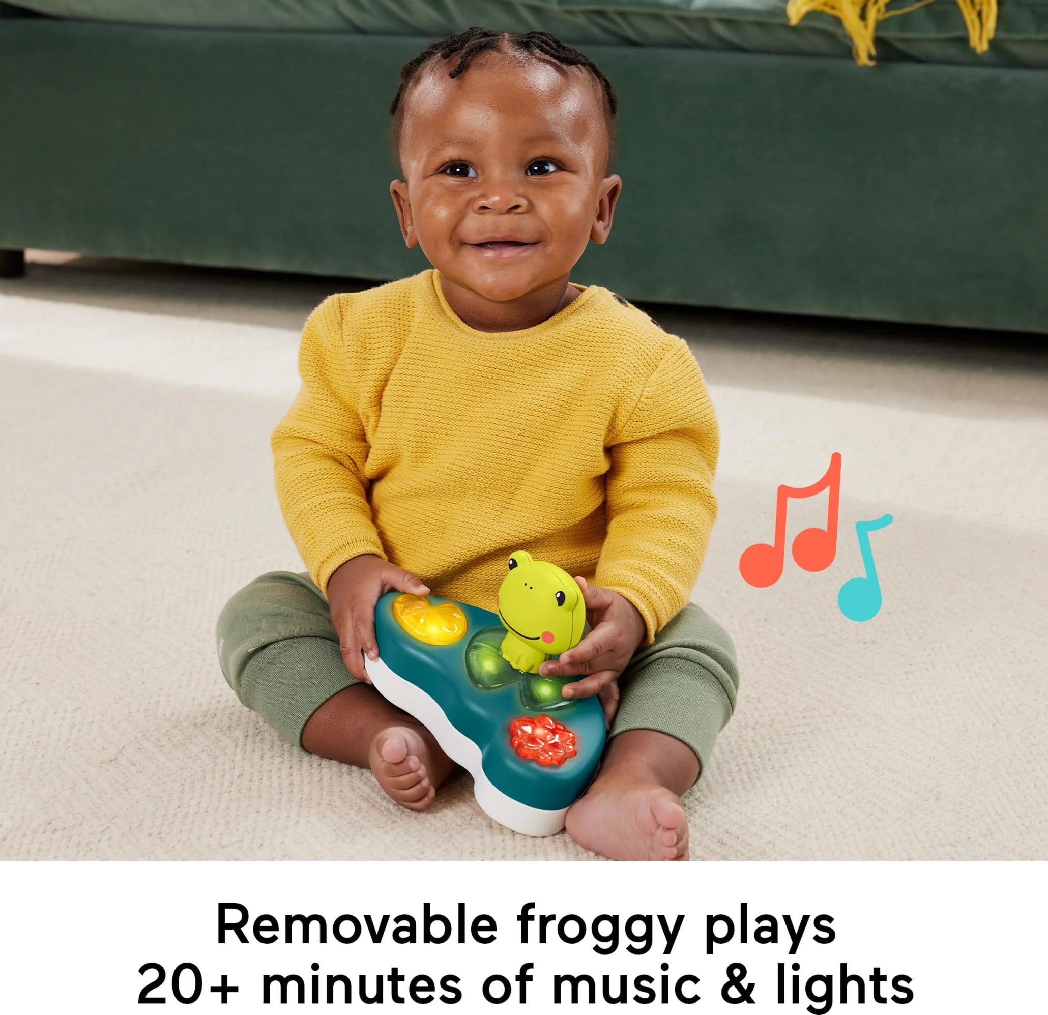 Fisher-Price Baby Bouncer Colorful Corners Jumperoo Activity Center