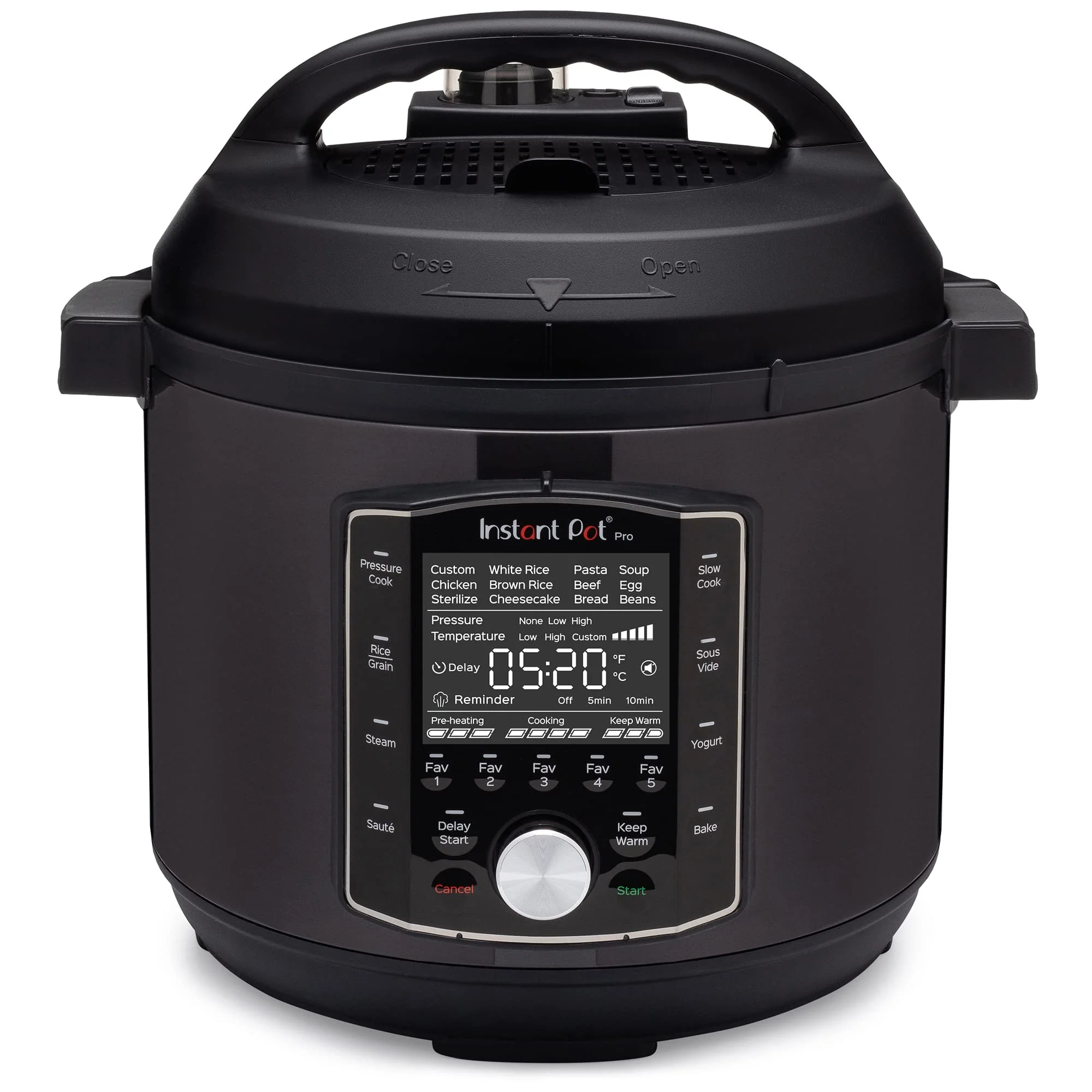 Instant Pot Pro 8 QT 10-in-1 Pressure Cooker. Rice/Grain Cooker