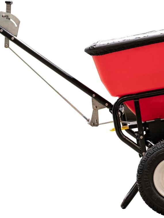 Multi-Purpose Walk Behind Push Spreader 3039632R Grounds Keeper. 100 Pound Capacity. Multi Use Tool for Grass Seed. Salt. De-Icer. Fertilizer and Seeds � Spreader