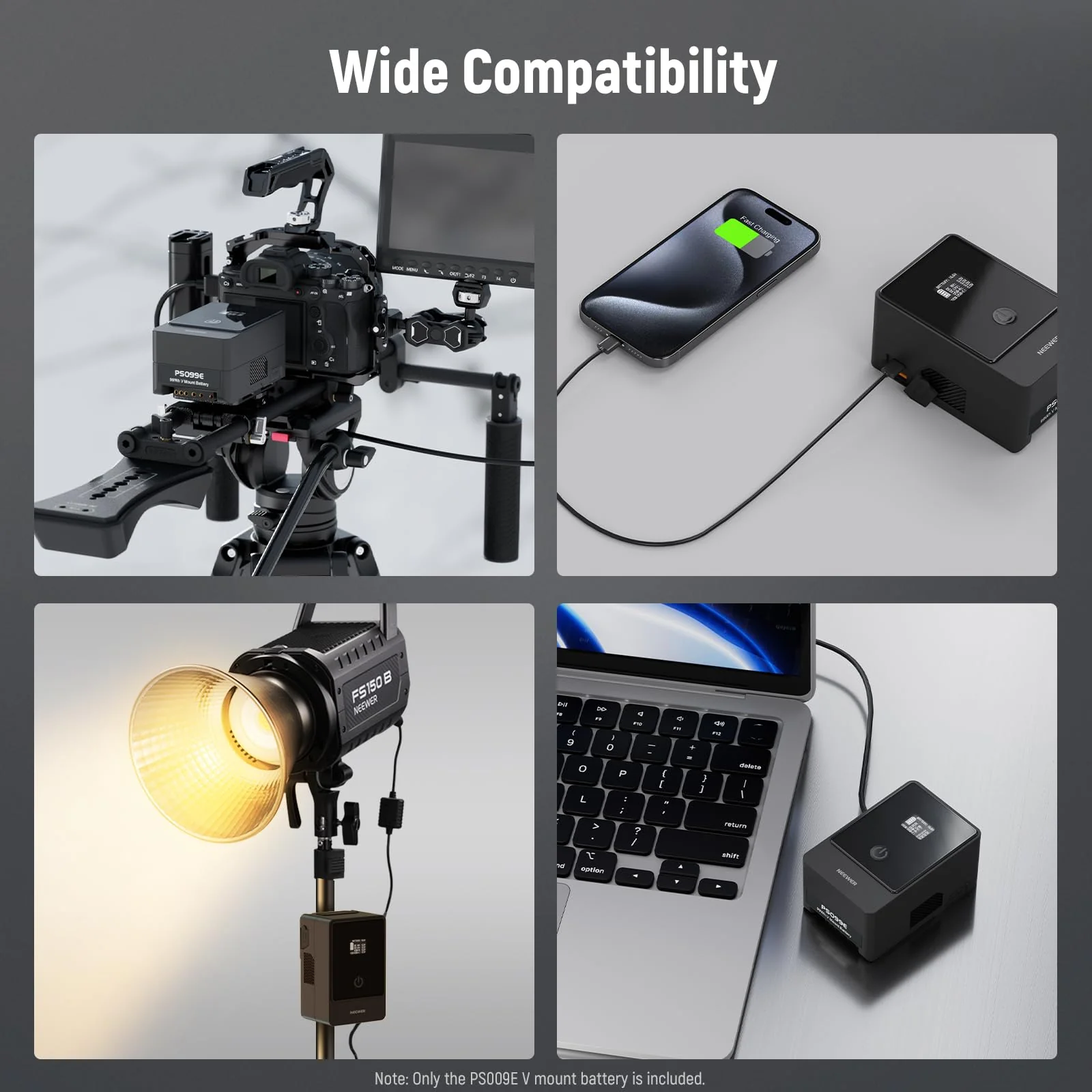 NEEWER Mini V Mount Battery 6800mAh 99Wh 14.5V