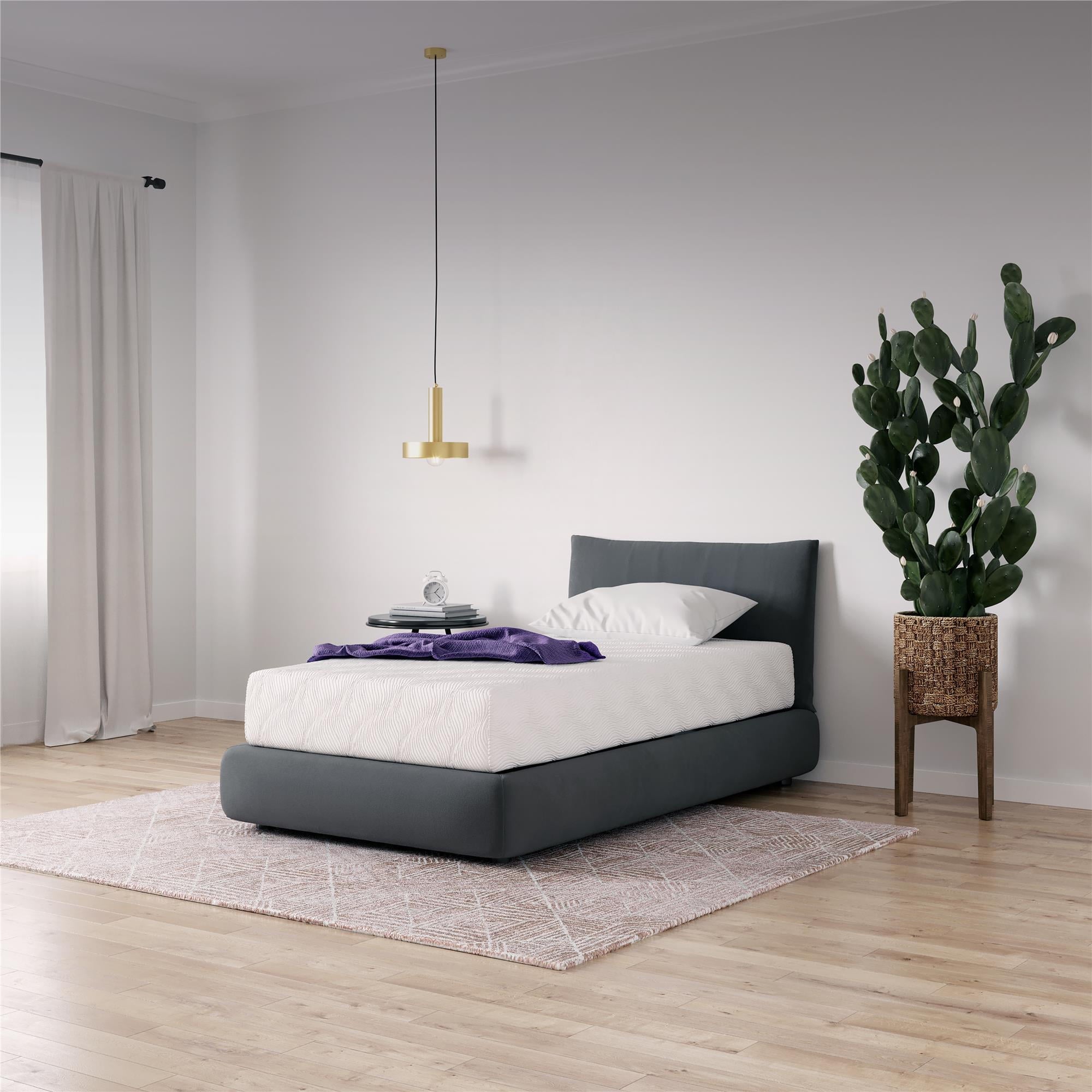 Sleep Elite 10 Charcoal Memory Foam Mattress - Twin