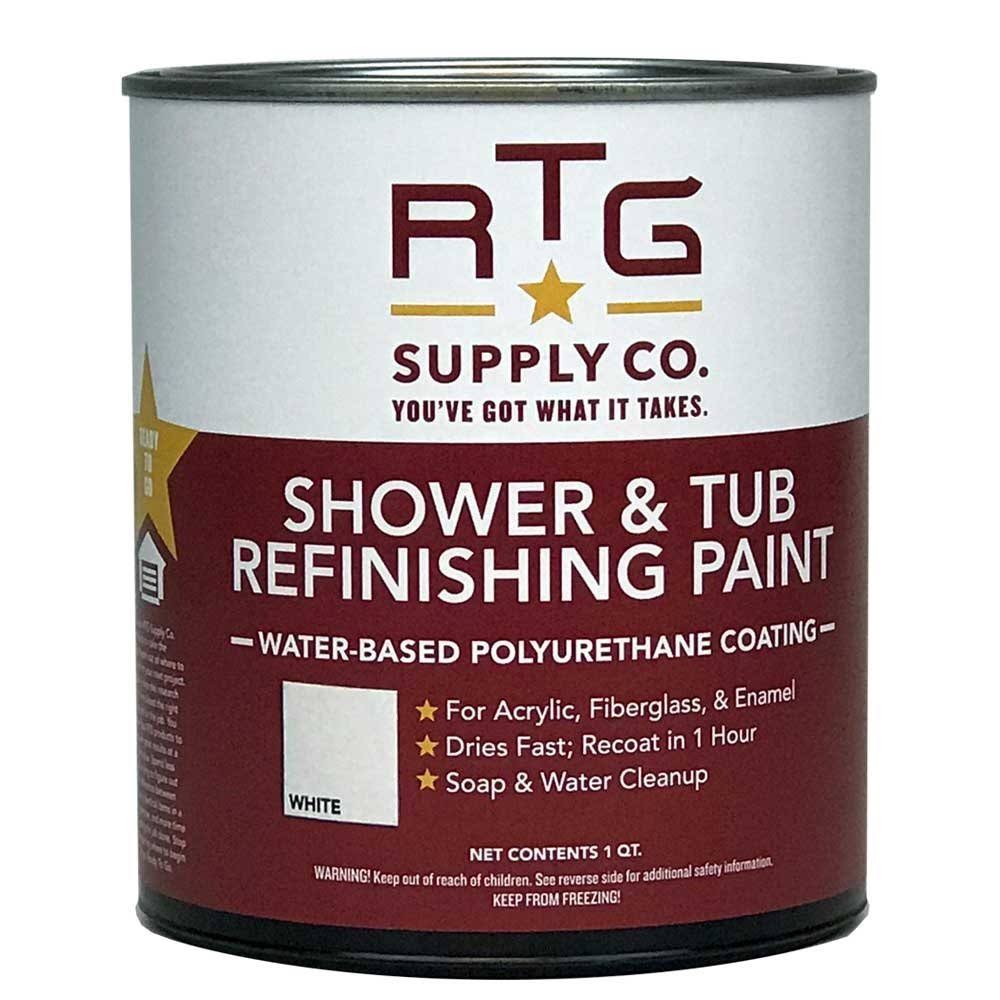 RTG Supply Co. Shower & Tub Refinishing Paint (White)