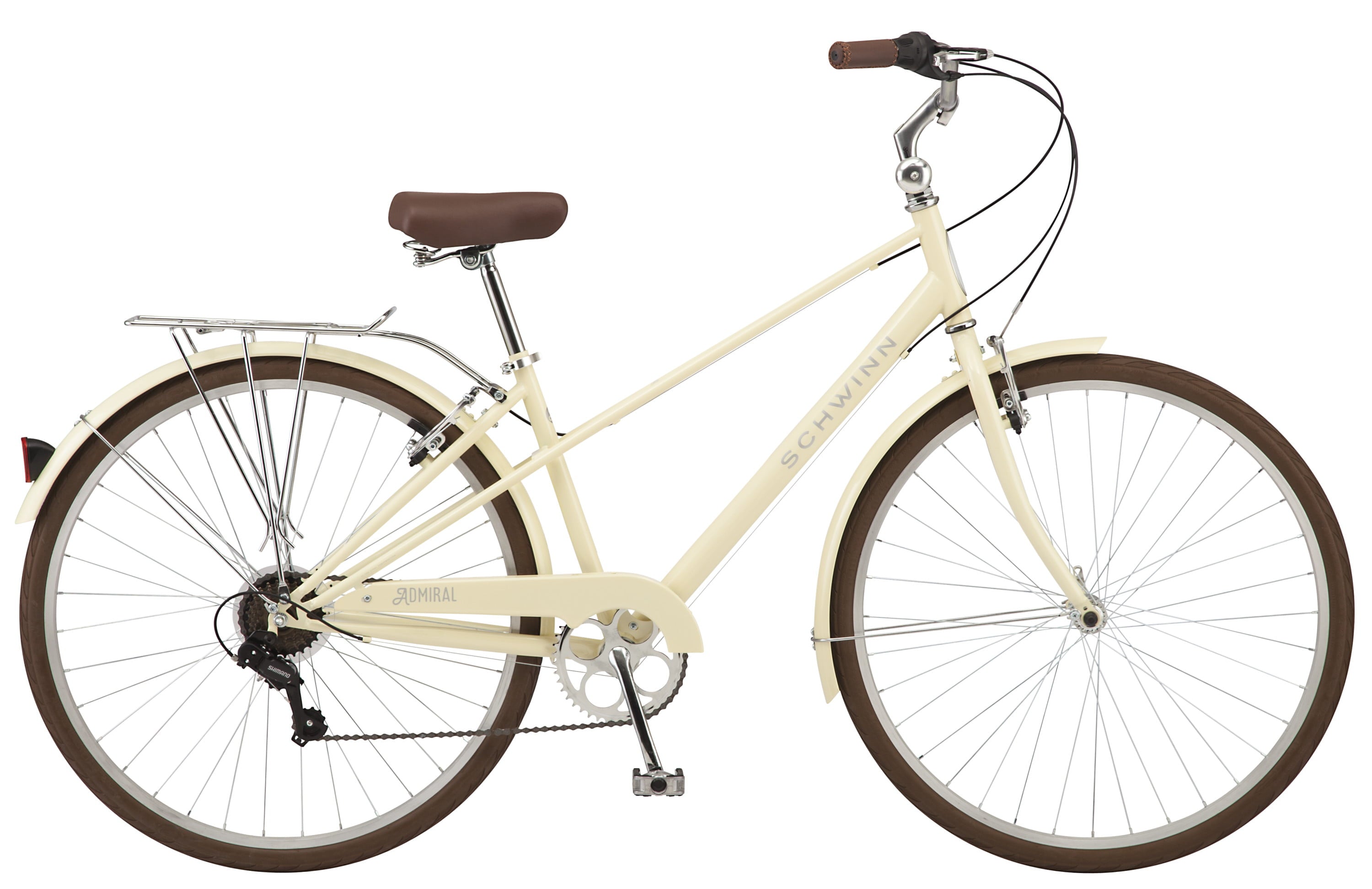 700c Admiral Hybrid Bike. 7 Speeds. Cream