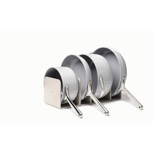 9-Piece Ceramic Nonstick Cookware Set in Gray