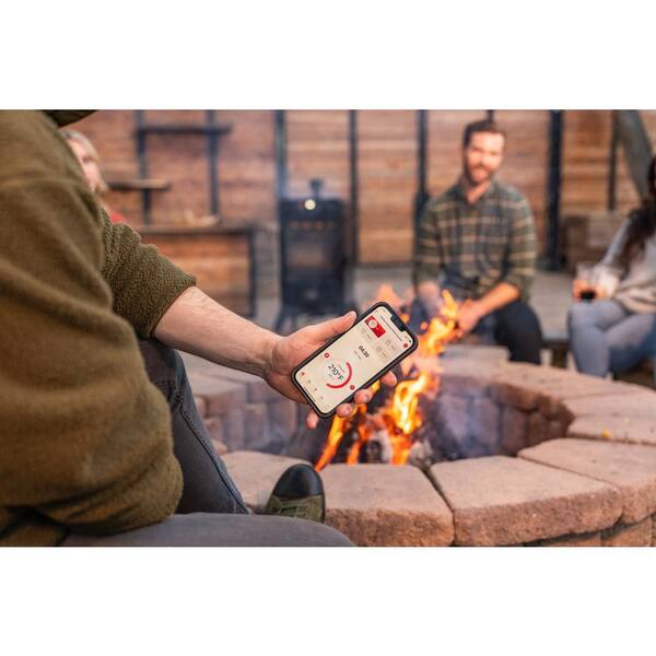 Oakford 1400 Pellet Grill Vertical Smoker in Black