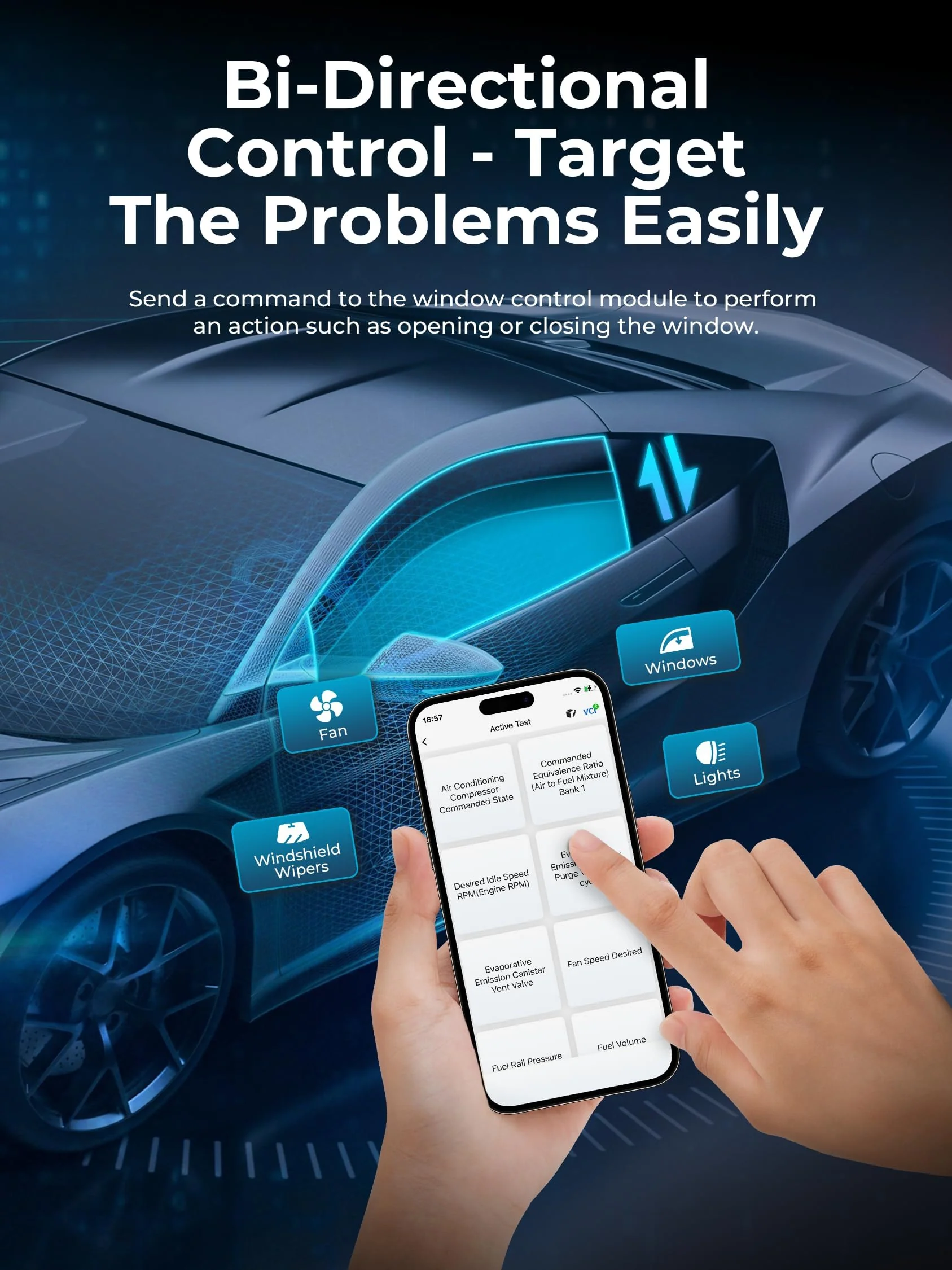 TOPDON TopScan Scanner Bluetooth. Bi-Directional Scanner