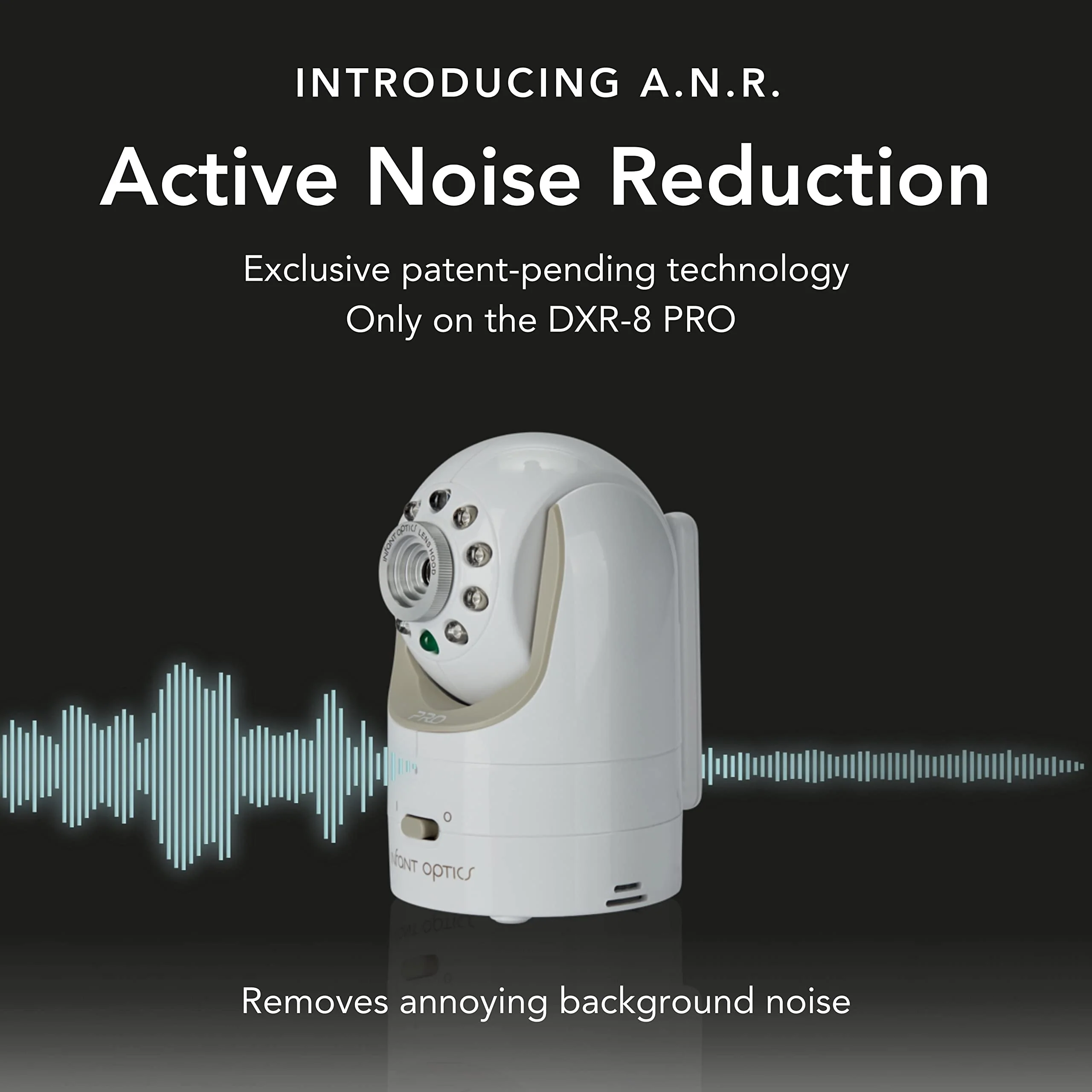 Infant Optics DXR-8 PRO Video Baby Monitor. 720P HD Resolution 5 Display