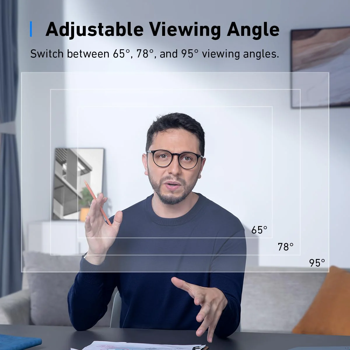 AnkerWork C310 Webcam. 4K Webcam. 12 Megapixel