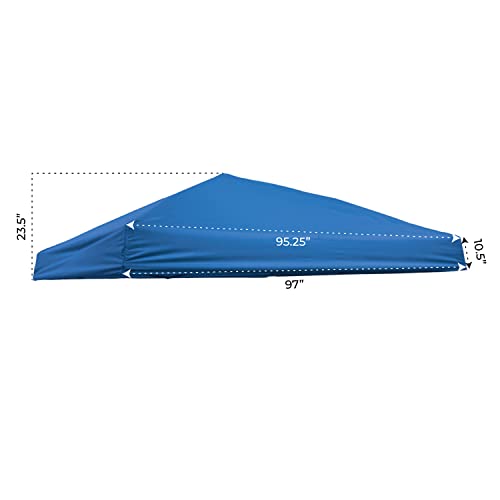 Pop up Canopy Replacement TOP ONLY. Royal Blue