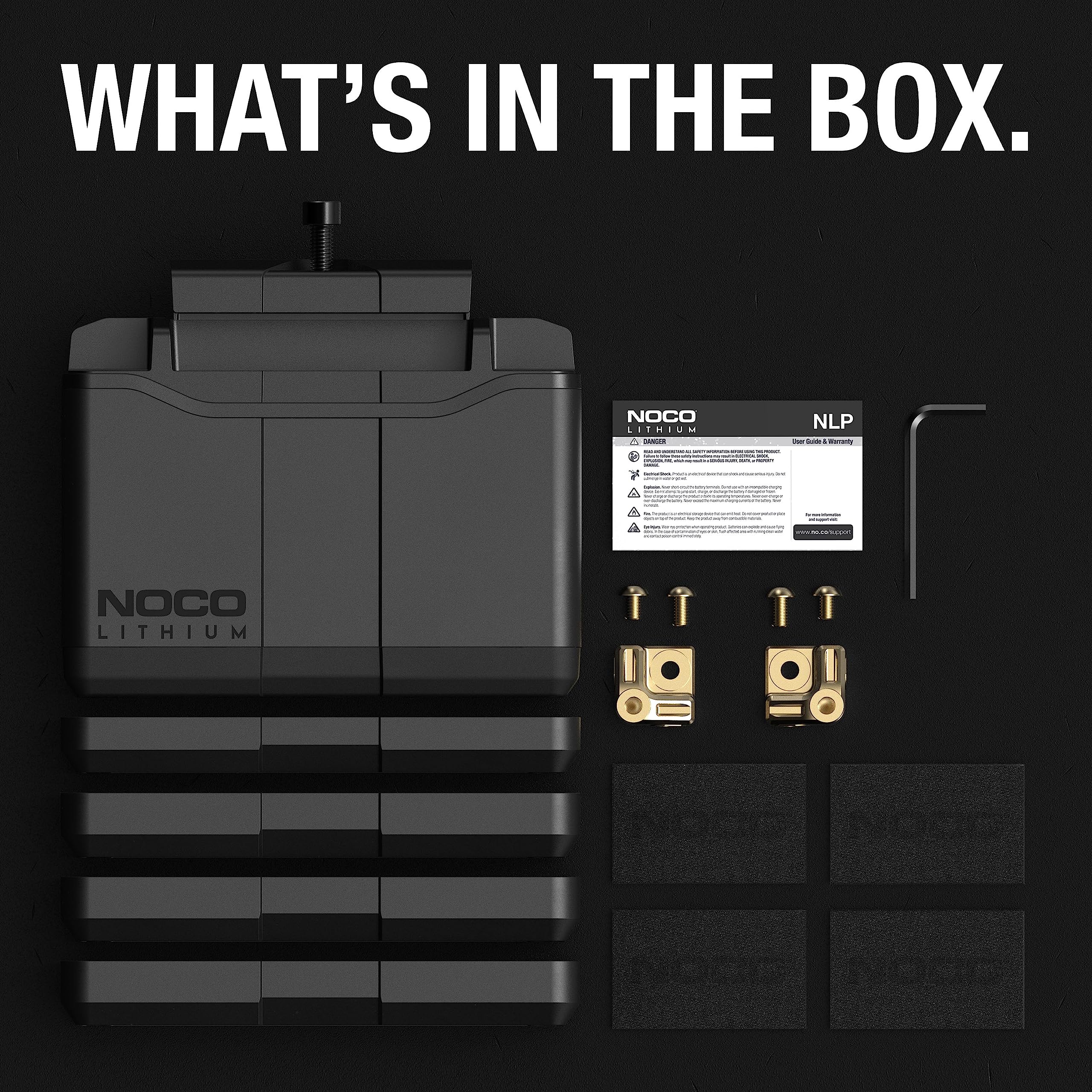 NOCO Lithium NLP20. 600A Lithium LiFePO4 Motorcycle Battery