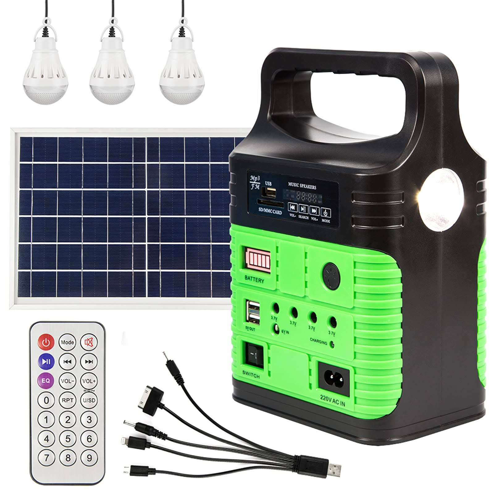 Solar Generator - Portable Power Station for Emergency Power Supply, Portable