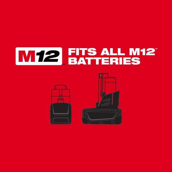 M12 FUEL 12V Lithium-Ion Brushless Cordless 5/8 in. SDS-Plus Rotary Hammer Kit with One 4.0Ah Battery and Bag