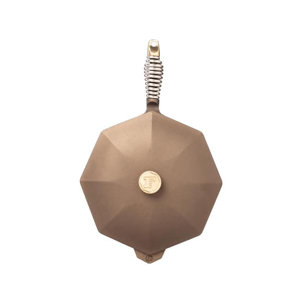 Cast Iron Collection 12 in. Cast Iron Skillet in Iron Patina with Lid