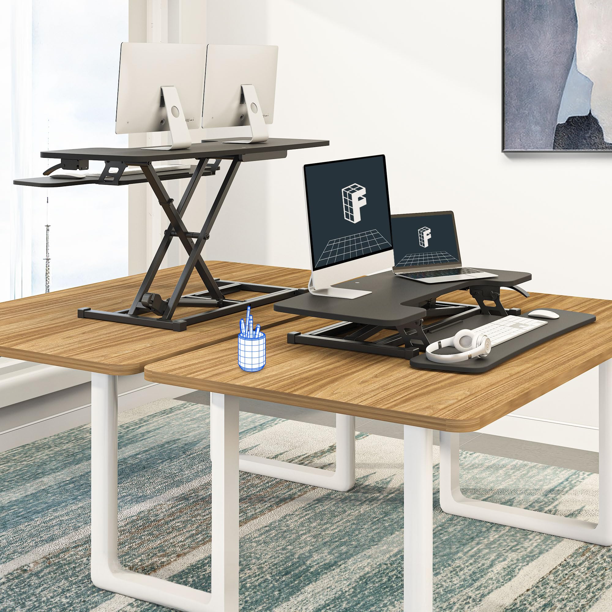 FLEXISPOT 35 Inch Adjustable Computer Workstation
