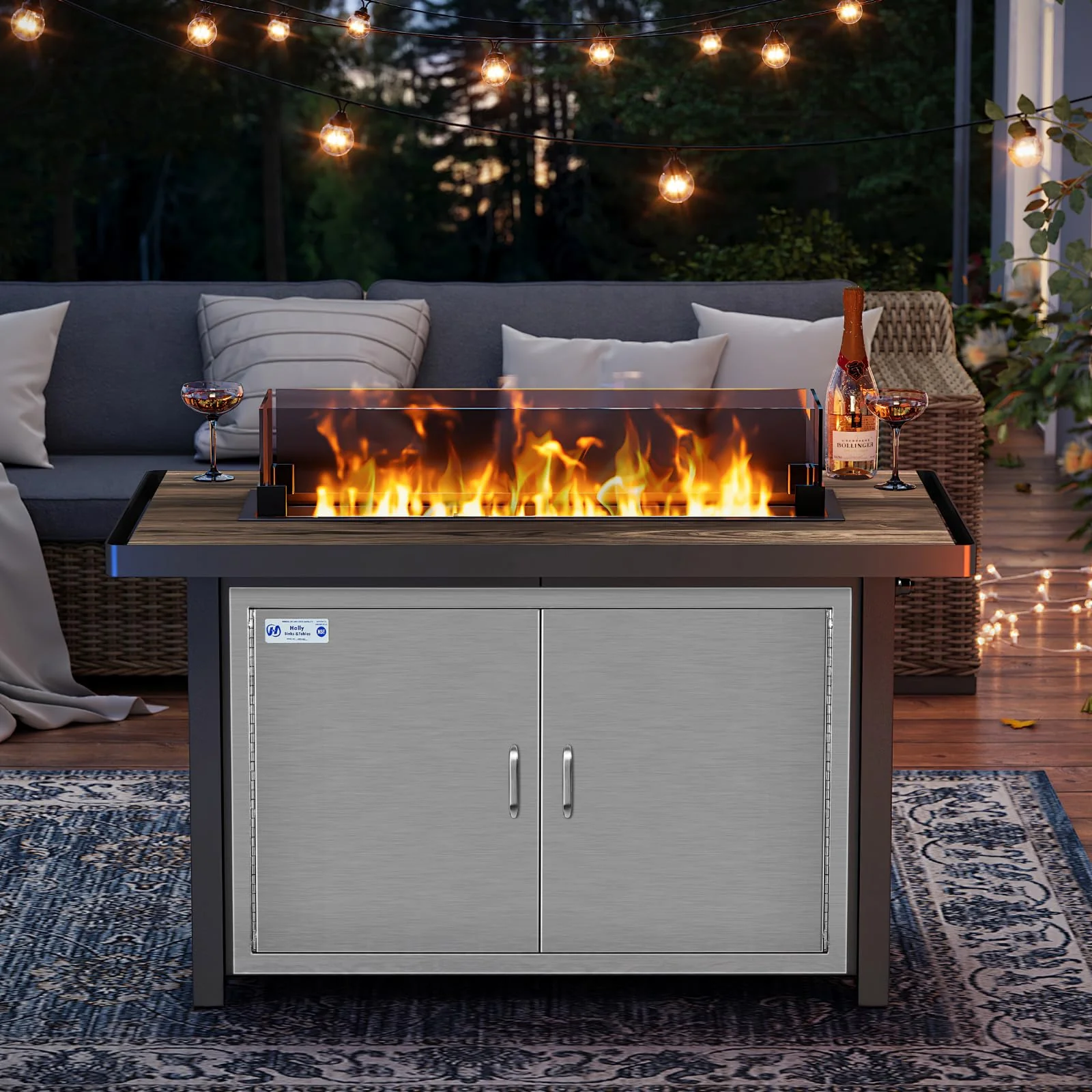 Hally BBQ Stainless Steel Access Door 36 W x 21 H