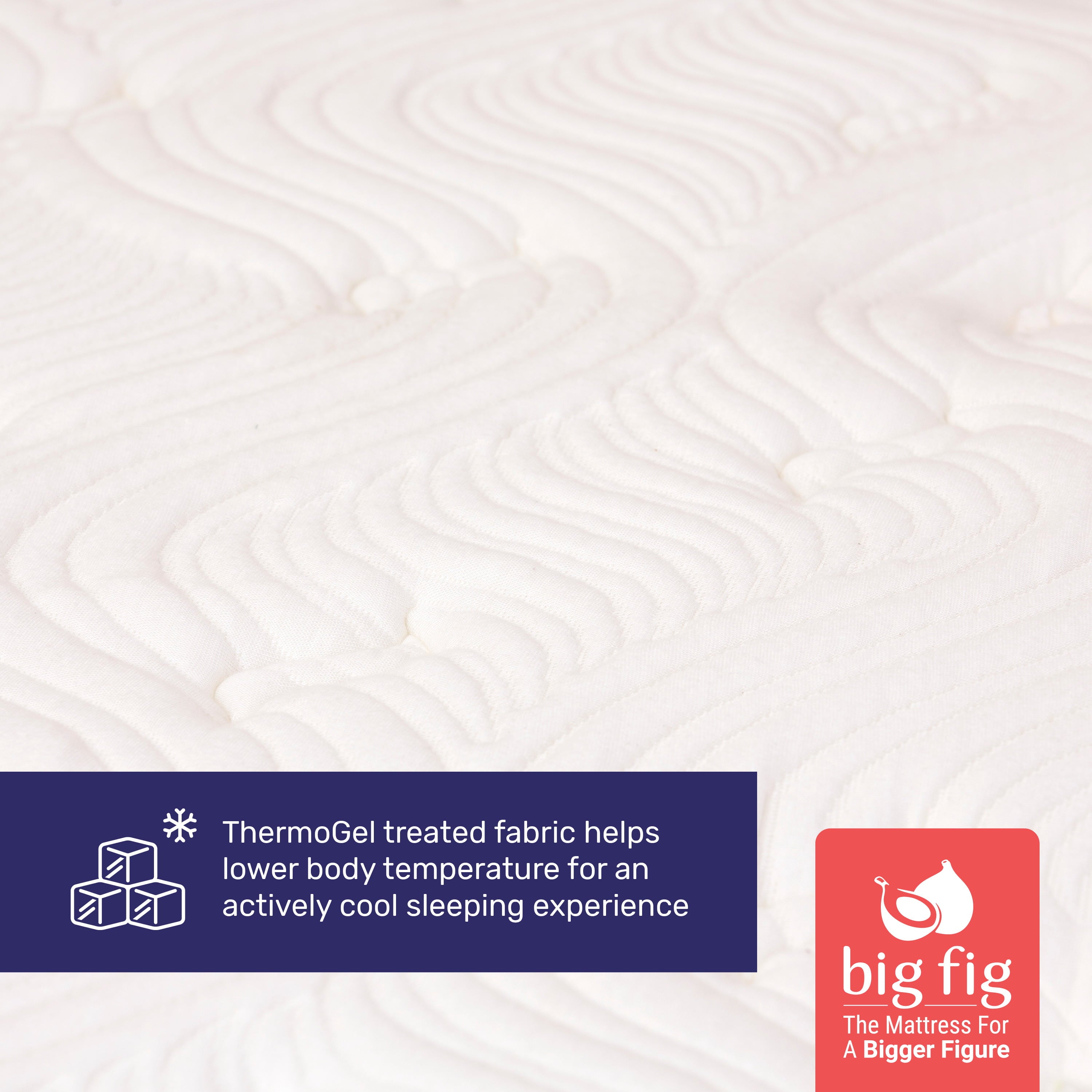 Fig 13 - King Hybrid Mattress With Cooling Gel. Supports Up to 1.100 lbs.