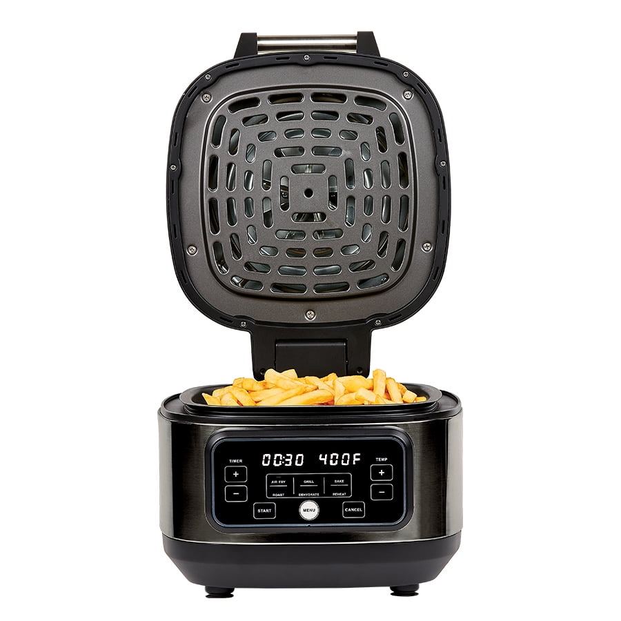 Grill Air Fryer Home. Black. 5.5 Quart