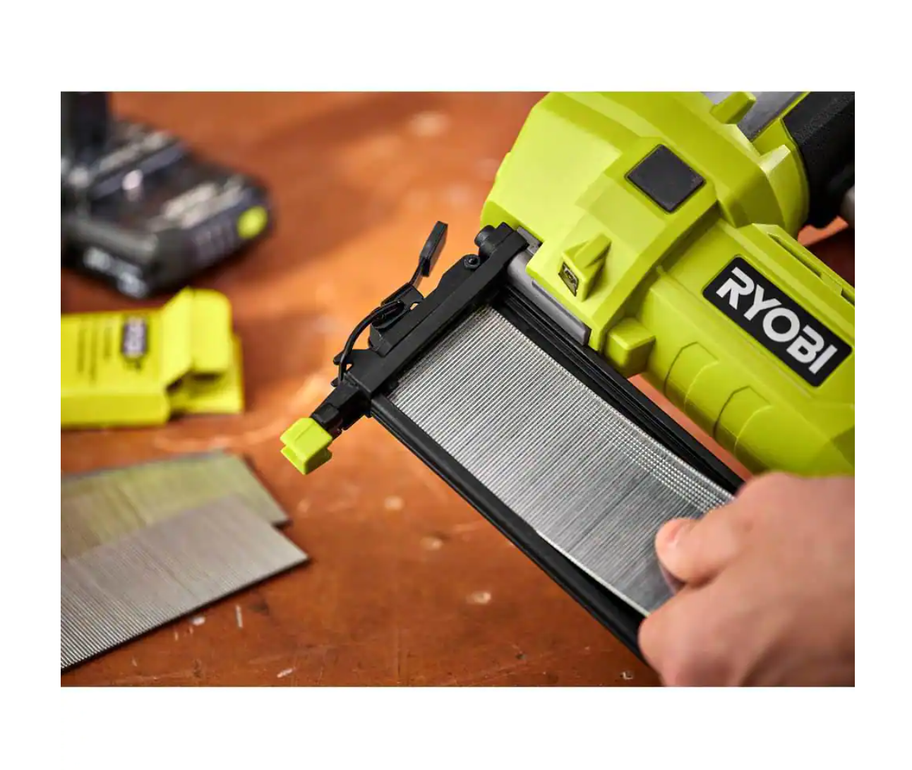 RYOBI P320P318 ONE 18V Cordless 2Tool Combo Kit with 18Gauge Brad Nailer and 23Gauge 138 in. Headless Pin Nailer Tools Only - MadeInUSA