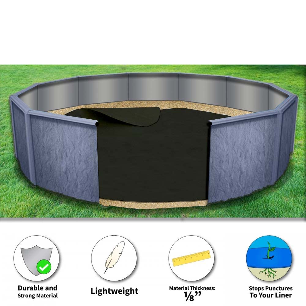 Rhino Pad 18-Foot Round Pool Liner Pad