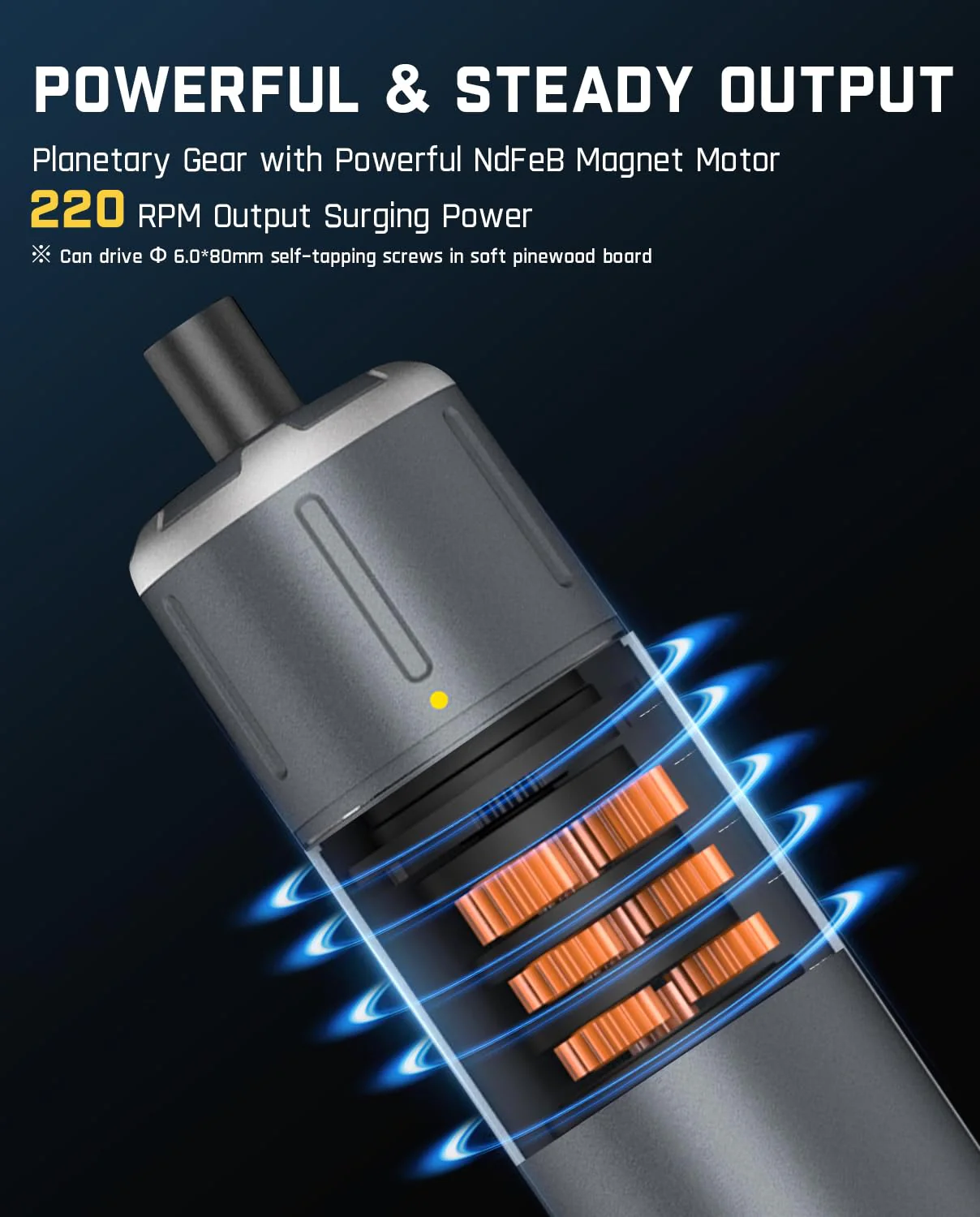 Fanttik S1 Pro Cordless 3.7V Electric Screwdriver