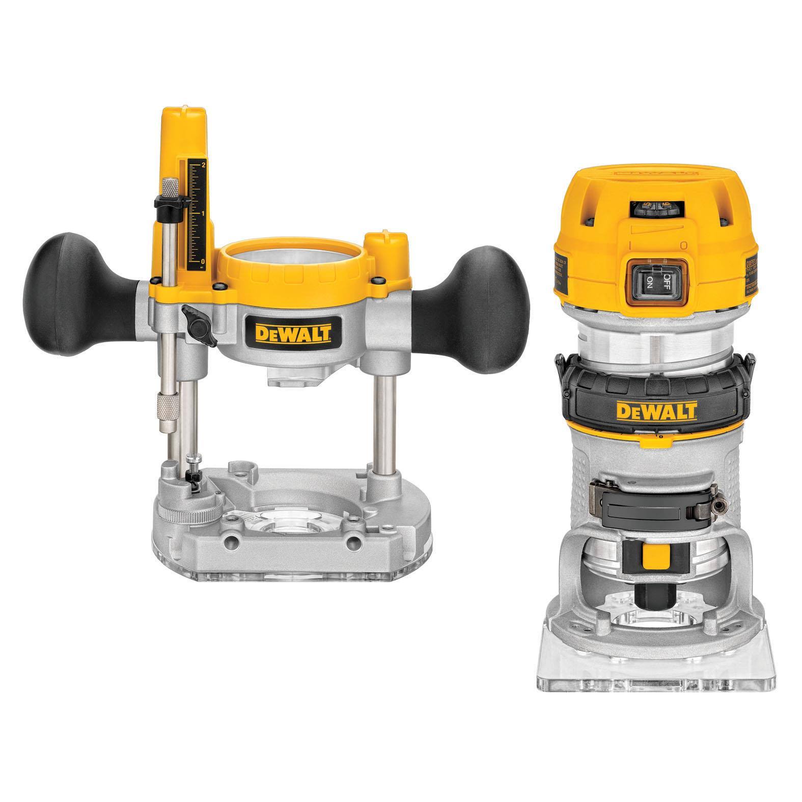 DEWALT - 1.25 HP MAX Torque Variable Speed Compact Router with LED's