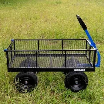 Kobalt 6-cu ft Steel Yard Cart - MadeInUSA