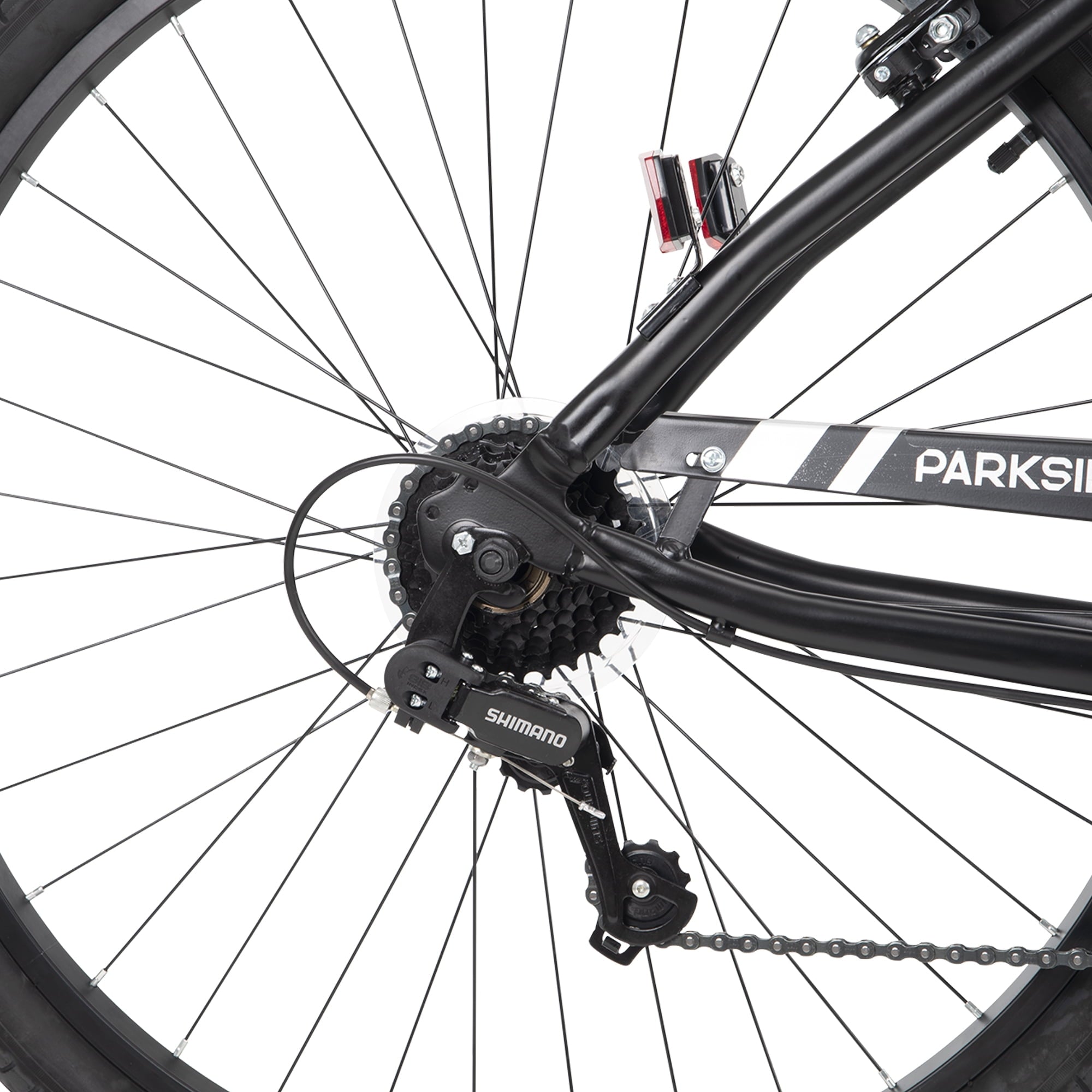 27.5 Mens Parkside? 7-Speed Bike. Matte Black