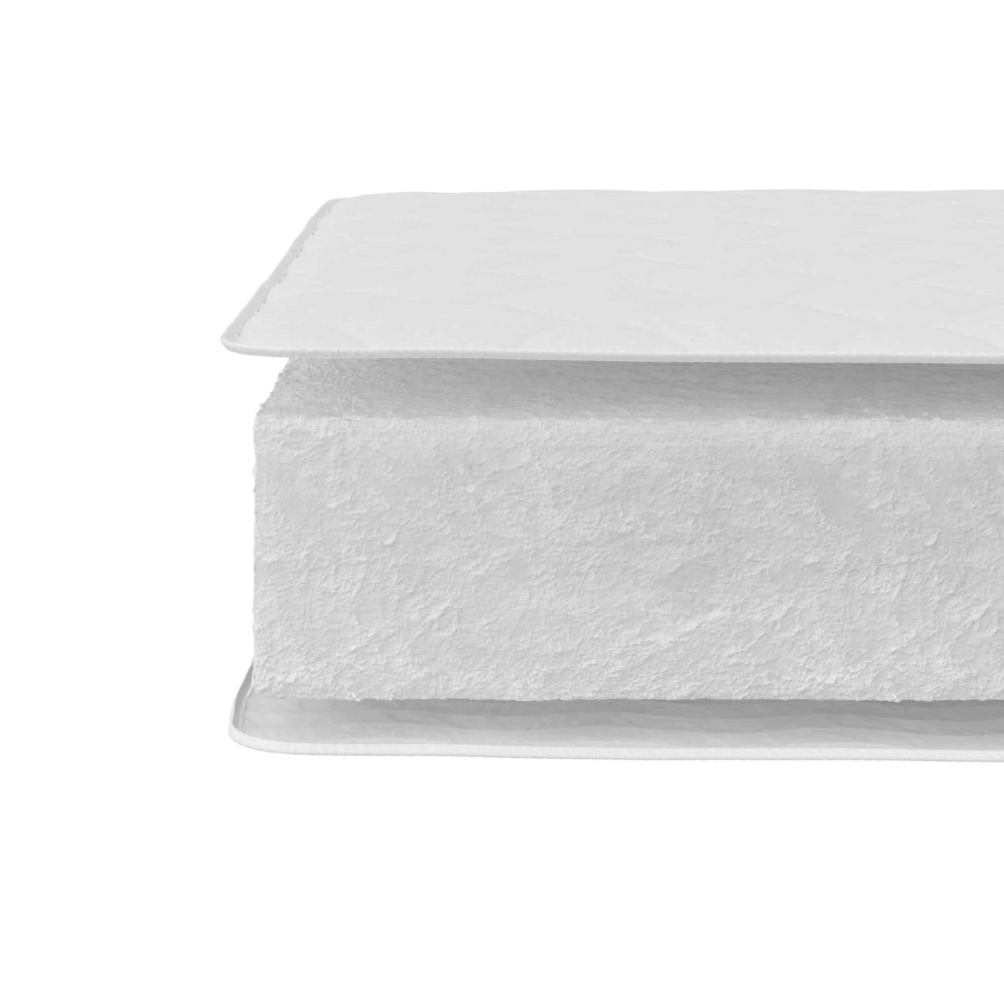 Sleep 6 Inch Thermobonded High Density Polyester Fill Mattress. Twin Size